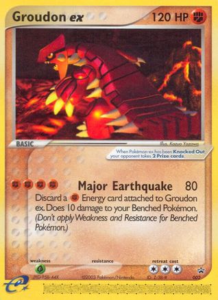 Groudon ex 2/40 - Nintendo Black Star Promos - Poke-Collect