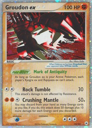 Groudon ex 93/101 - Hidden Legends Holofoil - Poke-Collect