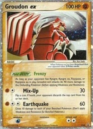 Groudon ex 38/40 - Nintendo Black Star Promos Holofoil - Poke-Collect
