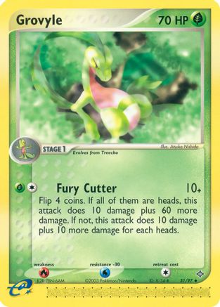 Grovyle 31/97 - Dragon - Poke-Collect