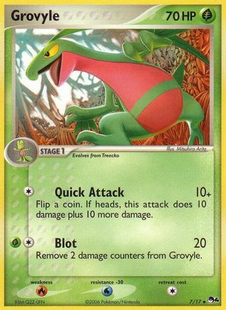 Grovyle 7/17 - POP Series 4 - Poke-Collect
