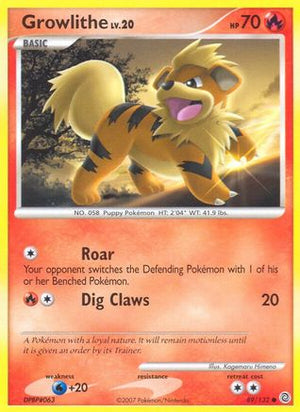 Growlithe 89/132 - Secret Wonders Reverse Holofoil - Poke-Collect