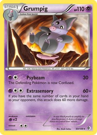 Grumpig 60/149 - Boundaries Crossed - Poke-Collect