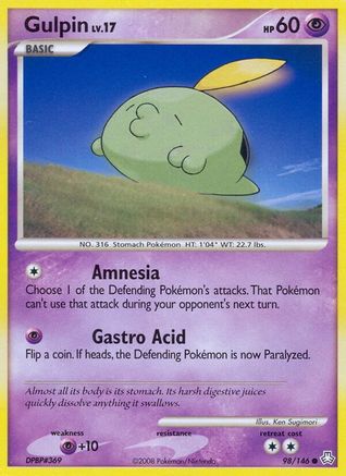 Gulpin 98/146 - Legends Awakened Reverse Holofoil - Poke-Collect