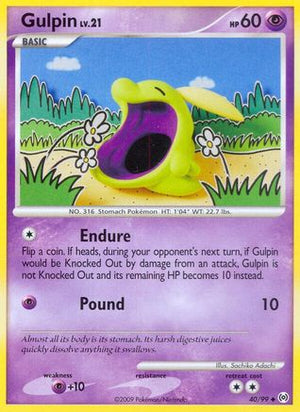 Gulpin 40/99 - Arceus Reverse Holofoil - Poke-Collect