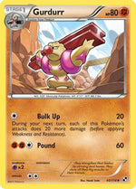 Gurdurr 60/114 - Black and White Reverse Holofoil - Poke-Collect