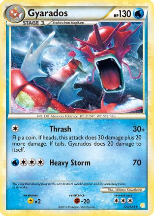 Gyarados (Red) 123/123 - HeartGold SoulSilver Reverse Holofoil - Poke-Collect
