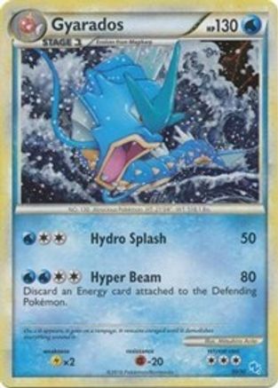 Gyarados (#30 Holo) 30 - HGSS Trainer Kit Gyarados & Raichu Holofoil - Poke-Collect