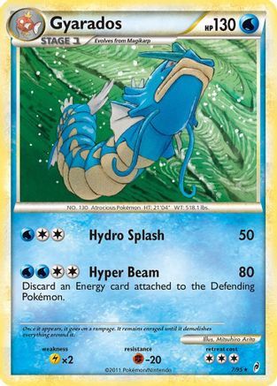 Gyarados 7/95 - Call of Legends Holofoil - Poke-Collect