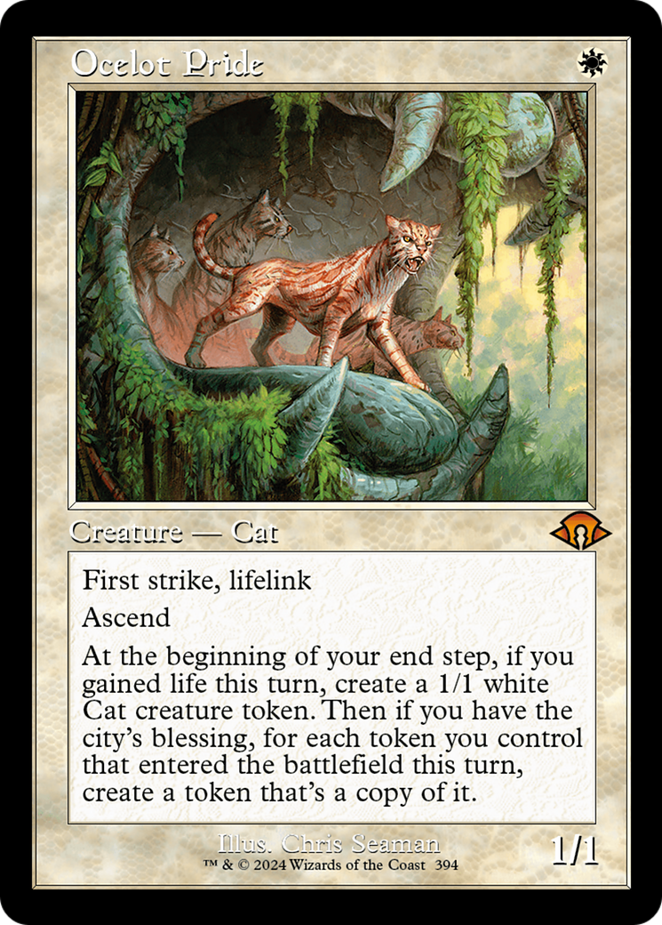Ocelot Pride (MH3-394) - Modern Horizons 3 Foil