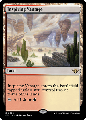 Inspiring Vantage (OTJ-269) - Outlaws of Thunder Junction - Poke-Collect