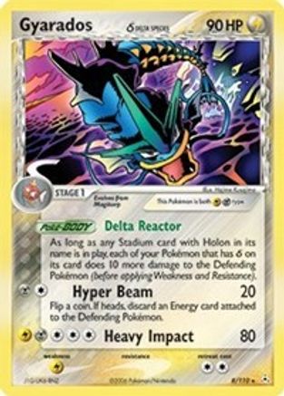 Gyarados (Delta Species) 8/110 - Holon Phantoms Reverse Holofoil - Poke-Collect
