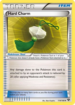 Hard Charm 119/146 - XY Base Set Reverse Holofoil - Poke-Collect