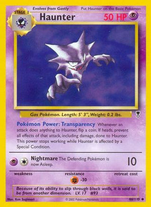 Haunter 46/110 - Legendary Collection Reverse Holofoil - Poke-Collect