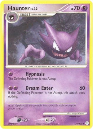 Haunter 50/130 - Diamond and Pearl Reverse Holofoil - Poke-Collect