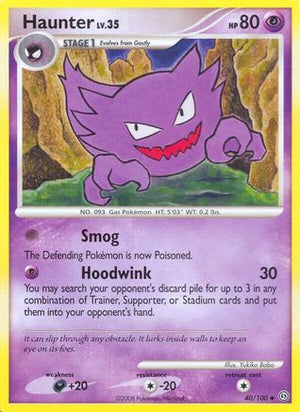 Haunter 40/100 - Stormfront Reverse Holofoil