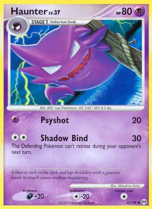 Haunter 42/99 - Arceus Reverse Holofoil - Poke-Collect