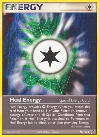 Heal Energy 94/107 - Deoxys Reverse Holofoil - Poke-Collect