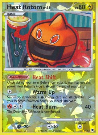 Heat Rotom RT3/111 - Rising Rivals Reverse Holofoil - Poke-Collect