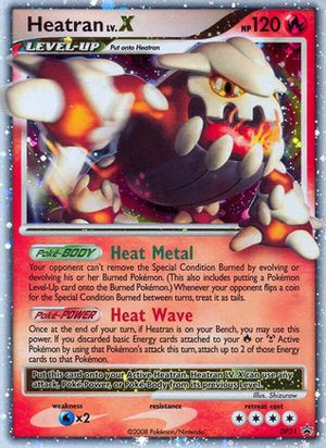 Heatran LV.X DP31/56 - DP Black Star Promos Holofoil - Poke-Collect