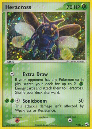 Heracross 7/101 - Hidden Legends Reverse Holofoil - Poke-Collect