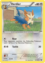 Herdier 87/108 - Dark Explorers Reverse Holofoil - Poke-Collect