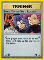 Here Comes Team Rocket! (15) 15/82 - Team Rocket 1st Edition Holofoil - Poke-Collect