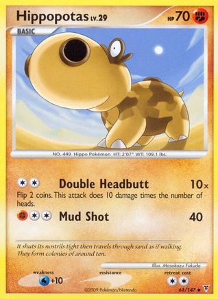 Hippopotas 61/147 - Supreme Victors Reverse Holofoil - Poke-Collect