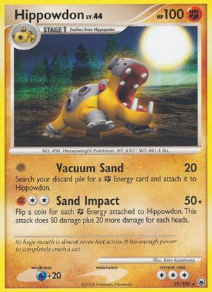 Hippowdon 21/100 - Majestic Dawn Reverse Holofoil - Poke-Collect
