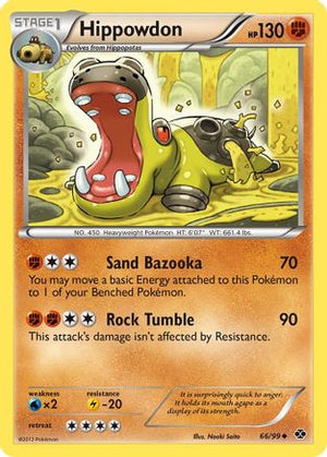 Hippowdon 66/99 - Next Destinies Reverse Holofoil - Poke-Collect