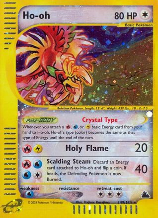Ho-oh 149/144 - Skyridge Reverse Holofoil - Poke-Collect