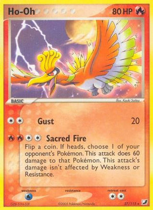 Ho-Oh 27/115 - Unseen Forces Reverse Holofoil - Poke-Collect