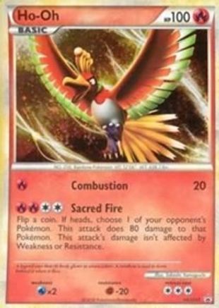 Ho-Oh HGSS01/25 - HGSS Black Star Promos Holofoil - Poke-Collect
