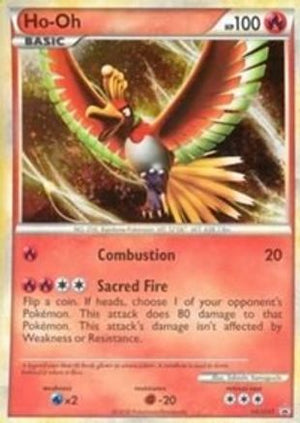 Ho-Oh HGSS01/25 - HGSS Black Star Promos Holofoil - Poke-Collect