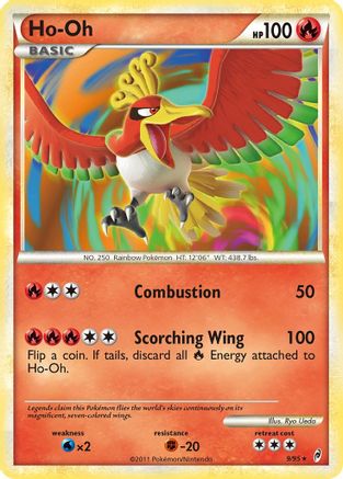Ho-Oh 9/95 - Call of Legends Reverse Holofoil - Poke-Collect