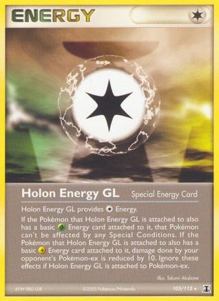 Holon Energy GL 105/113 - Delta Species Reverse Holofoil - Poke-Collect