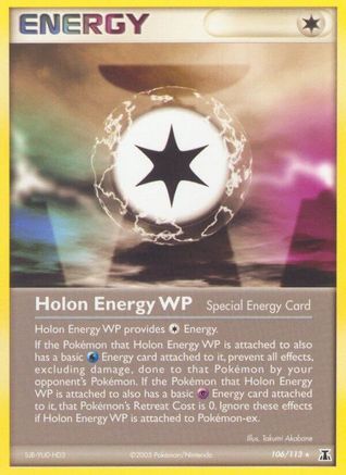 Holon Energy WP 106/113 - Delta Species Reverse Holofoil - Poke-Collect