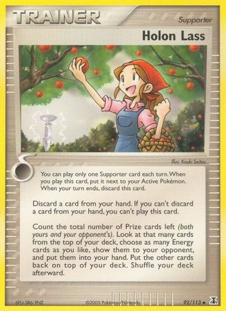 Holon Lass 92/113 - Delta Species - Poke-Collect