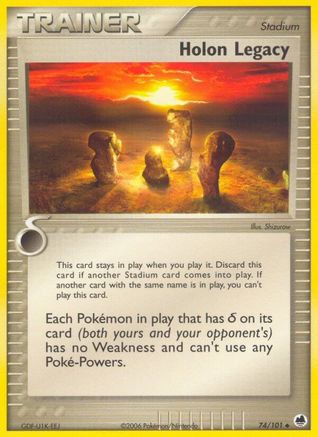 Holon Legacy 74/101 - Dragon Frontiers - Poke-Collect
