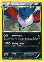 Honchkrow 73/124 - Dragons Exalted Reverse Holofoil - Poke-Collect