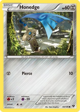 Honedge 83/146 - XY Base Set - Poke-Collect
