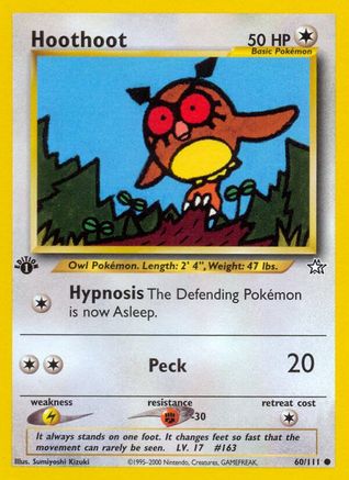 Hoothoot 60/111 - Neo Genesis Unlimited - Poke-Collect
