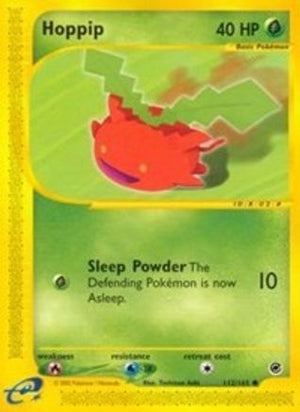 Hoppip 112/165 - Expedition Base Set Reverse Holofoil - Poke-Collect