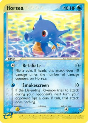 Horsea - 33/97 33/97 - Dragon Reverse Holofoil