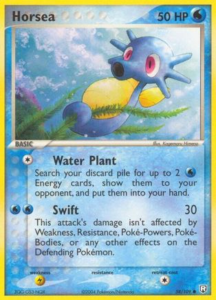 Horsea 58/109 - Team Rocket Returns - Poke-Collect
