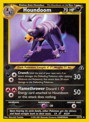 Houndoom 23/75 - Neo Discovery Unlimited - Poke-Collect