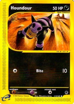 Houndour 113/165 - Expedition - Poke-Collect