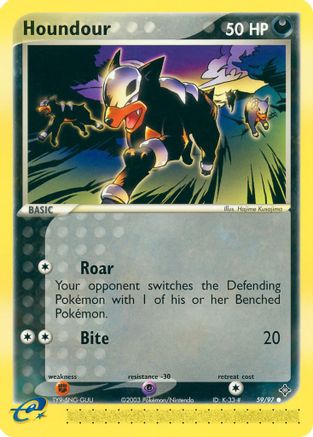 Houndour 59/97 - Dragon - Poke-Collect