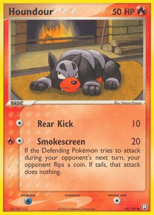 Houndour - 059/109 59/109 - Team Rocket Returns - Poke-Collect