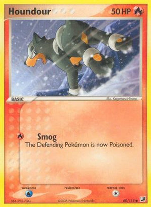 Houndour 60/115 - Unseen Forces Reverse Holofoil - Poke-Collect